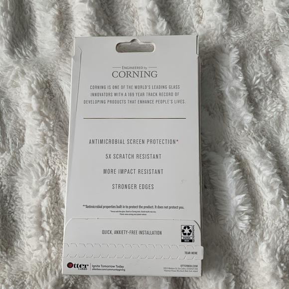 IPhone 13 Mini OtterBox Amplify Glass Series Tempered Glass for - Clear (New) - Picture 2 of 3